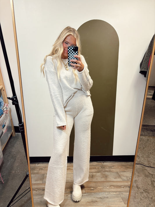 Alyssa Soft Knit Pant Set