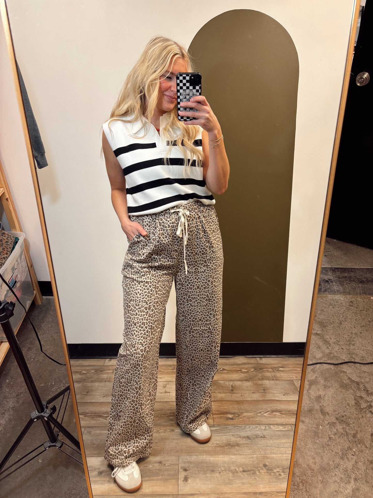 Emmy Leopard Pant