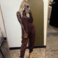 Free Spirit Jumpsuit (Brown)