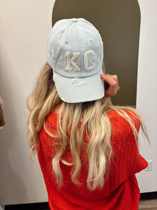 1KC Sig Hat (Denim Distress)