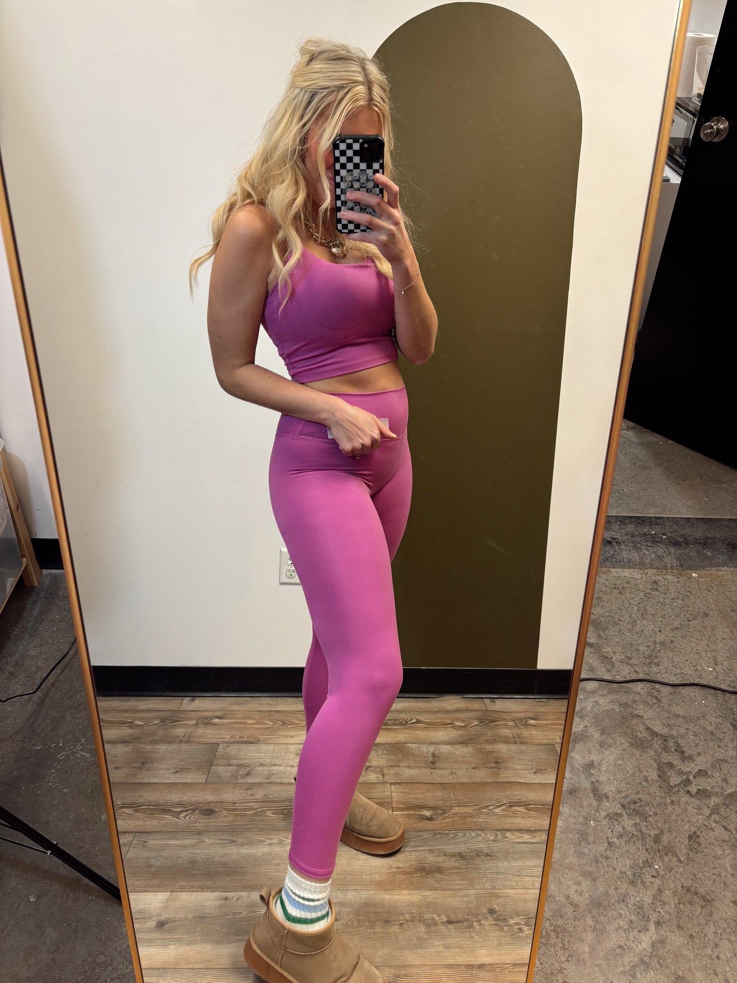 Cloud Light High Waist Legging (Orchid)