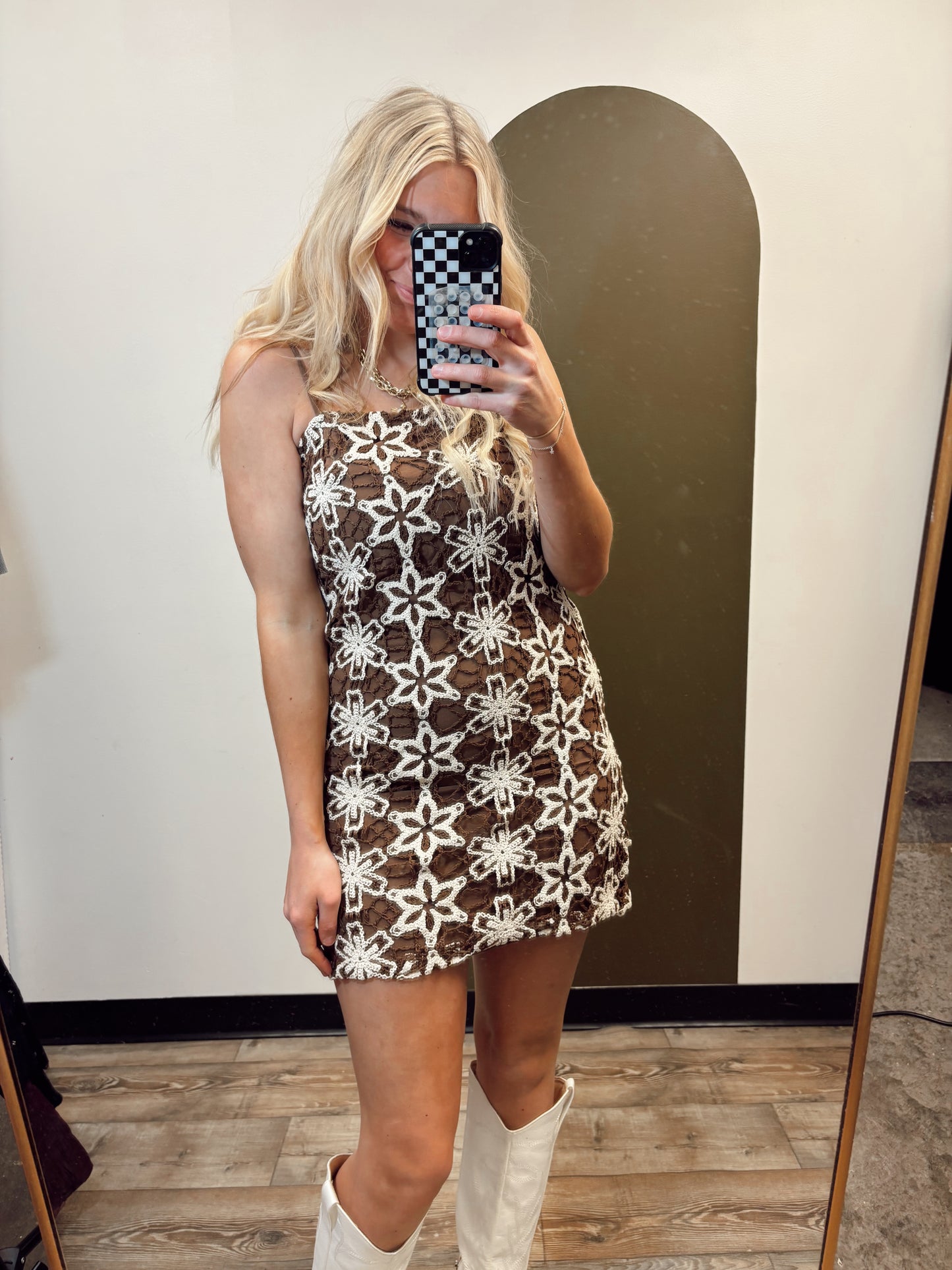 Seychelles Crochet Dress