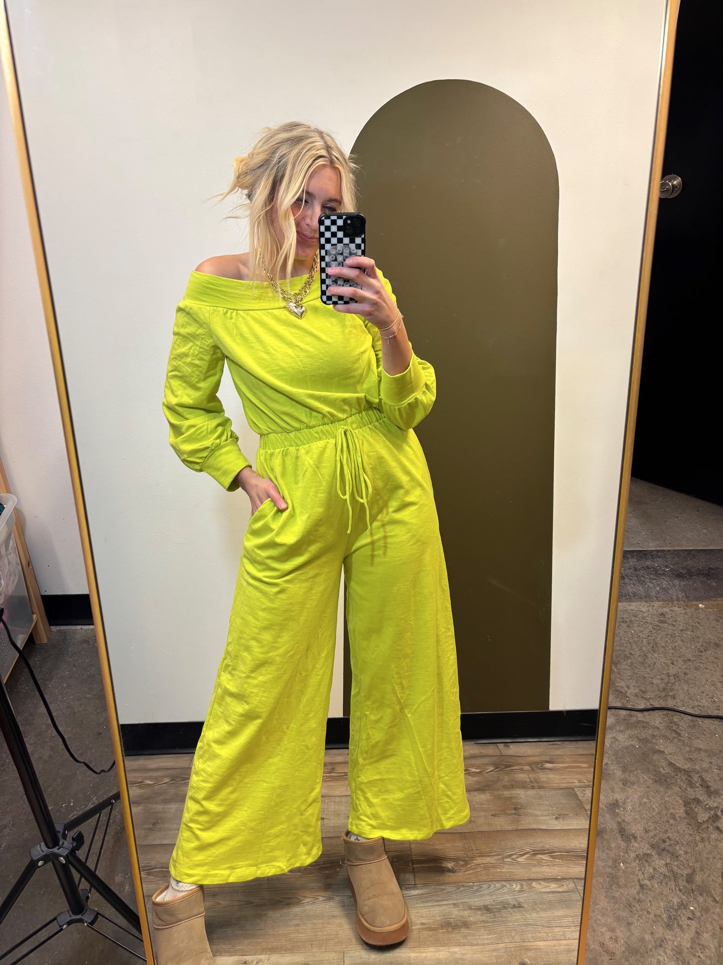 Helly Jumpsuit (Lime)