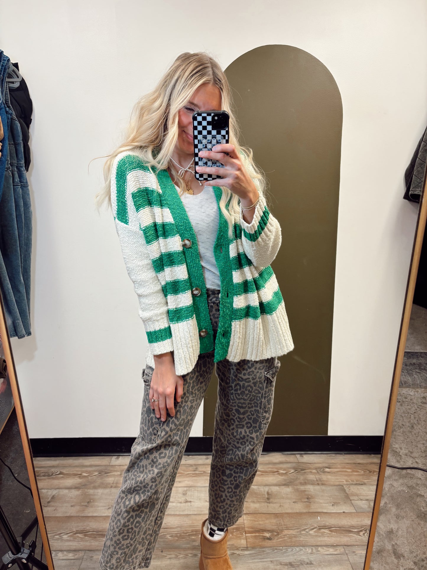 Candy Cane Lane Sweater (Green)