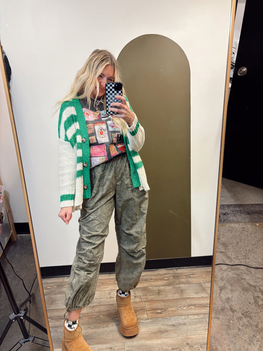 Carly Cargo Pant (green)