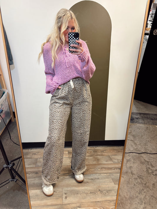 Emmy Leopard Pant