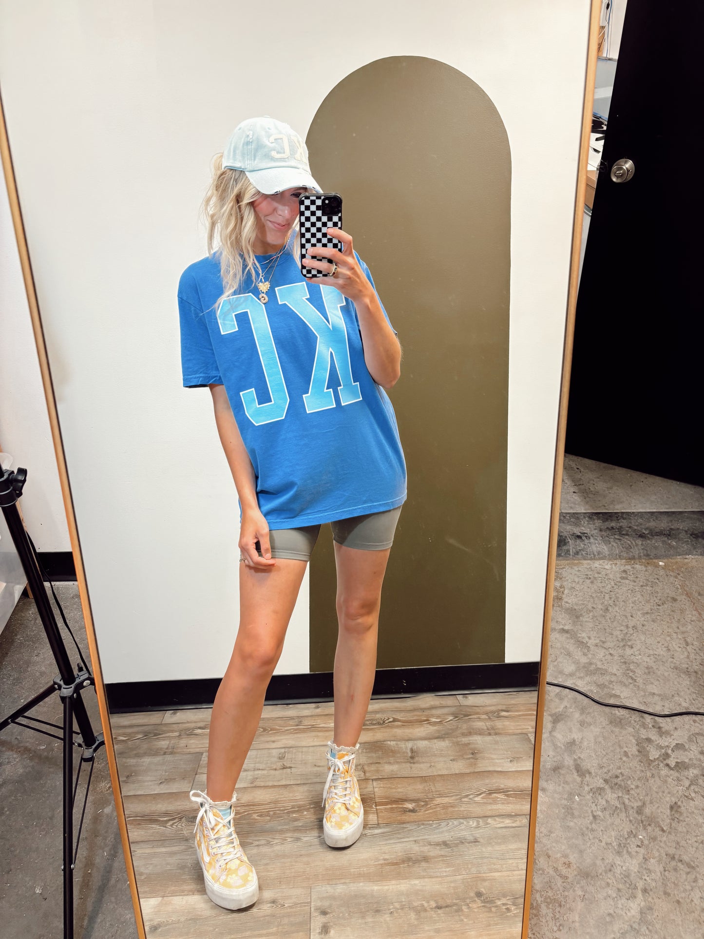 Stretch KC Tee (Blue)