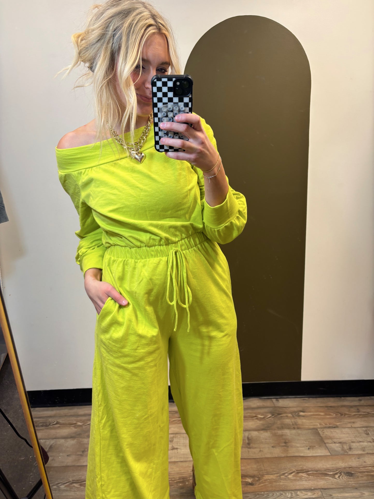 Helly Jumpsuit (Lime)