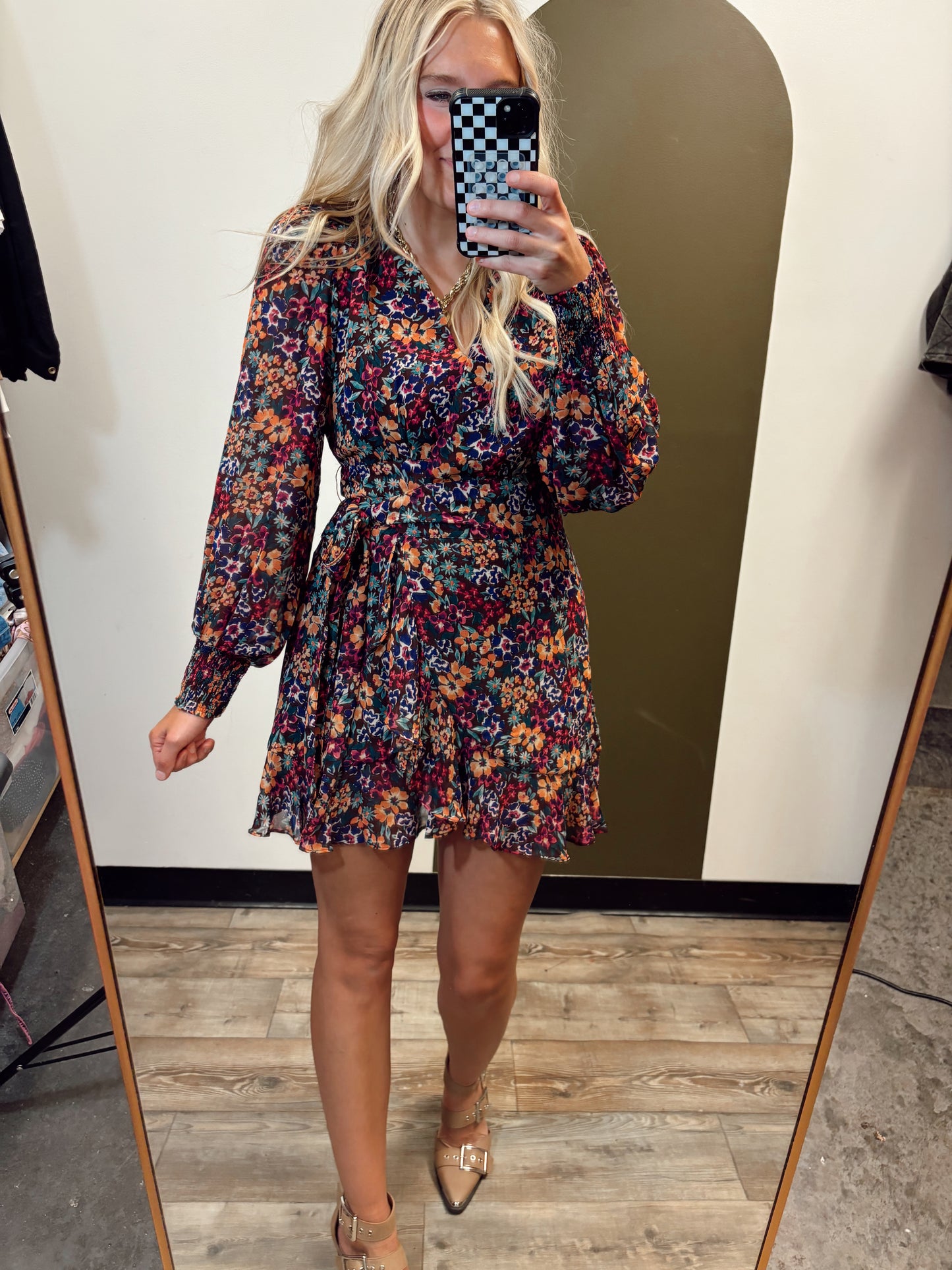 Anastasia Floral Dress