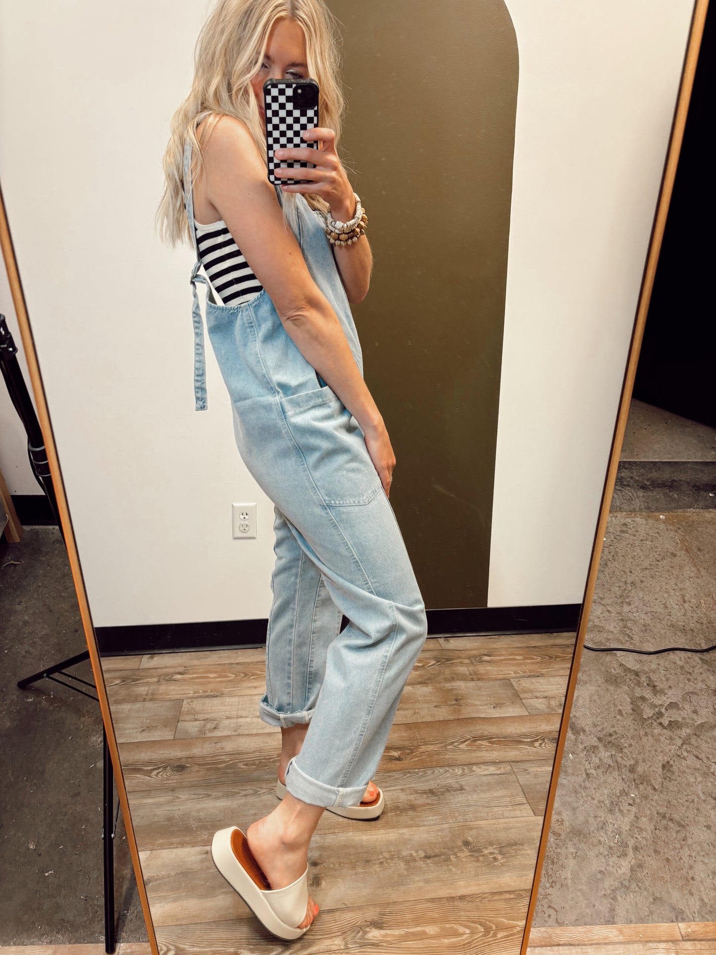 Kickin It Denim Overall