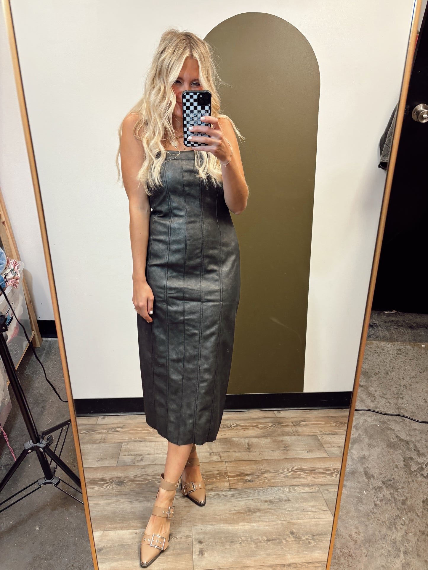 Holly Vegan Midi Dress