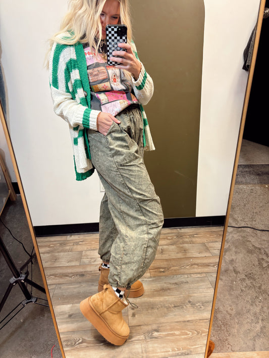 Carly Cargo Pant (green)