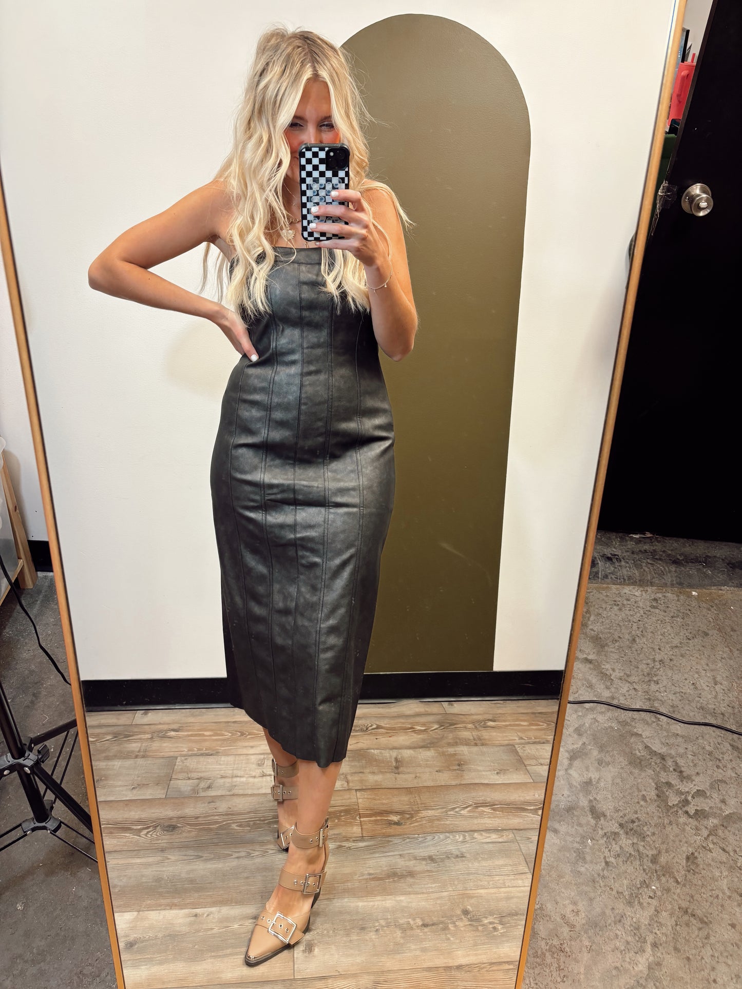 Holly Vegan Midi Dress