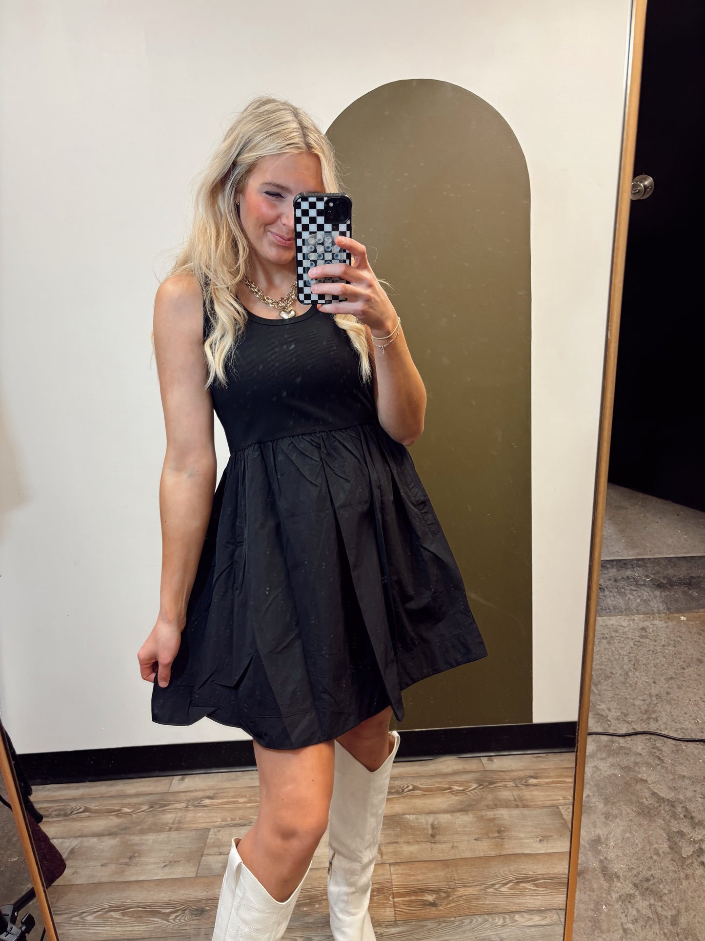 Summer Is For The Girls Dress (Black)