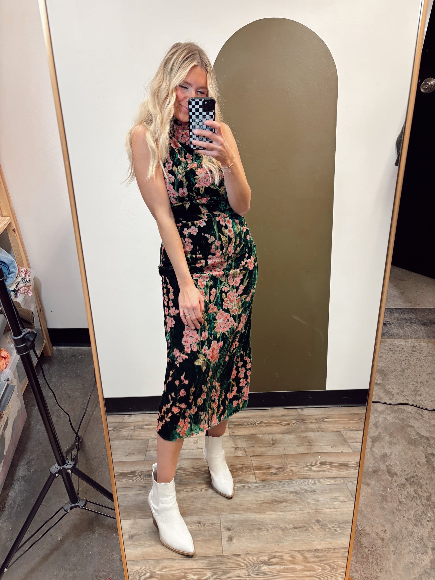 Green Goddess Maxi Dress