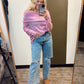 Veda Off Shoulder Sweater (Pink)