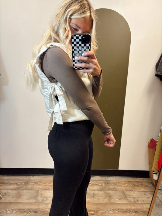 Bow Peep Babe Vest (Cream)