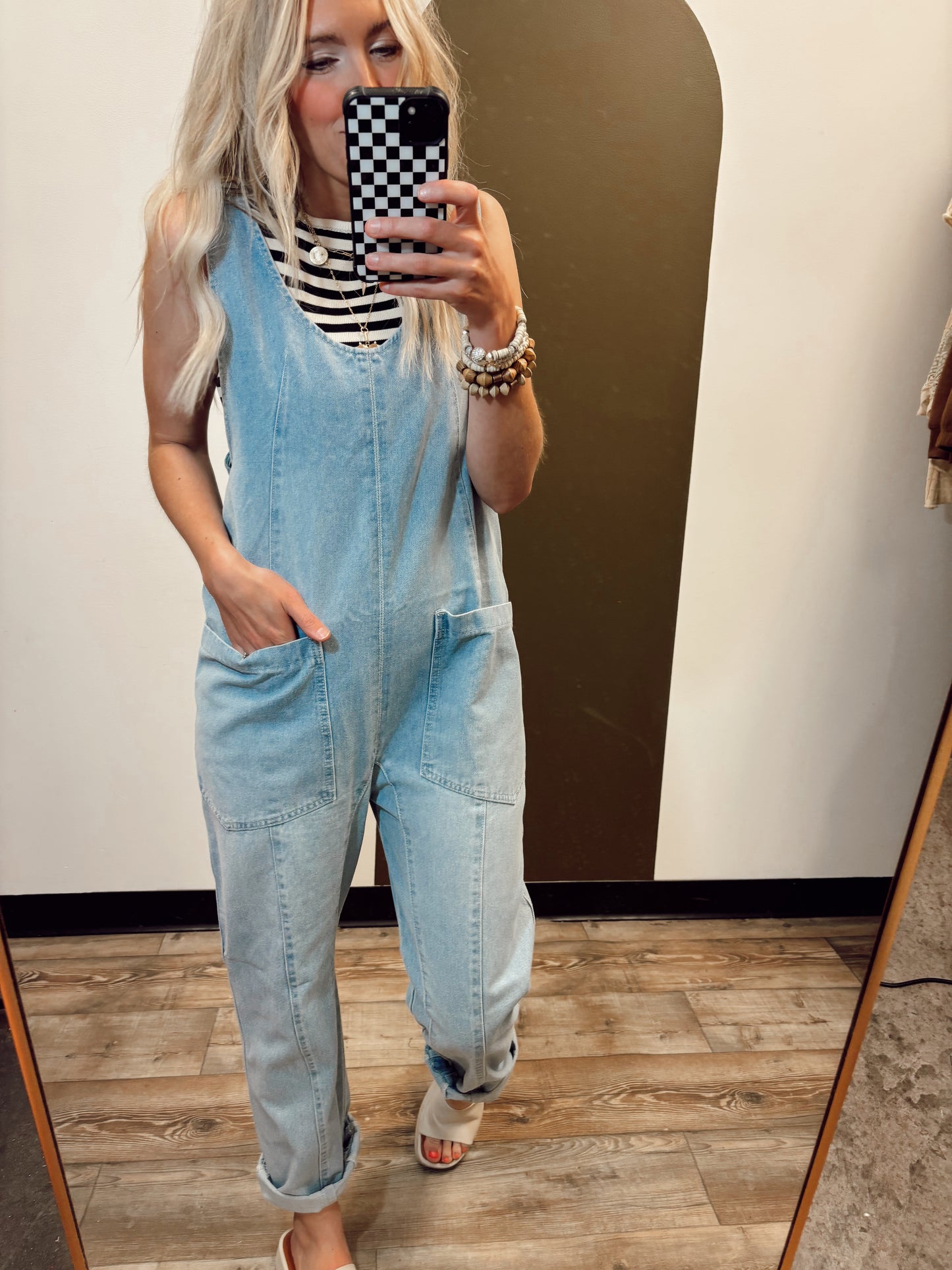 Kickin It Denim Overall