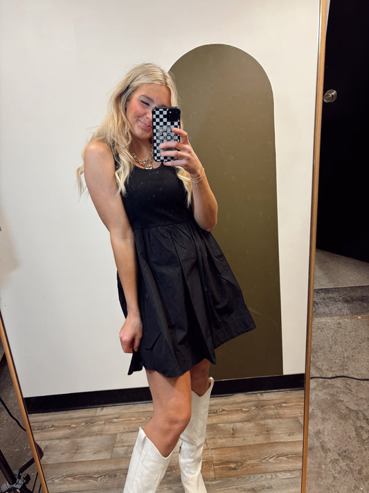 Summer Is For The Girls Dress (Black)