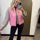 Ski Barbie Puffer Vest (Pink)