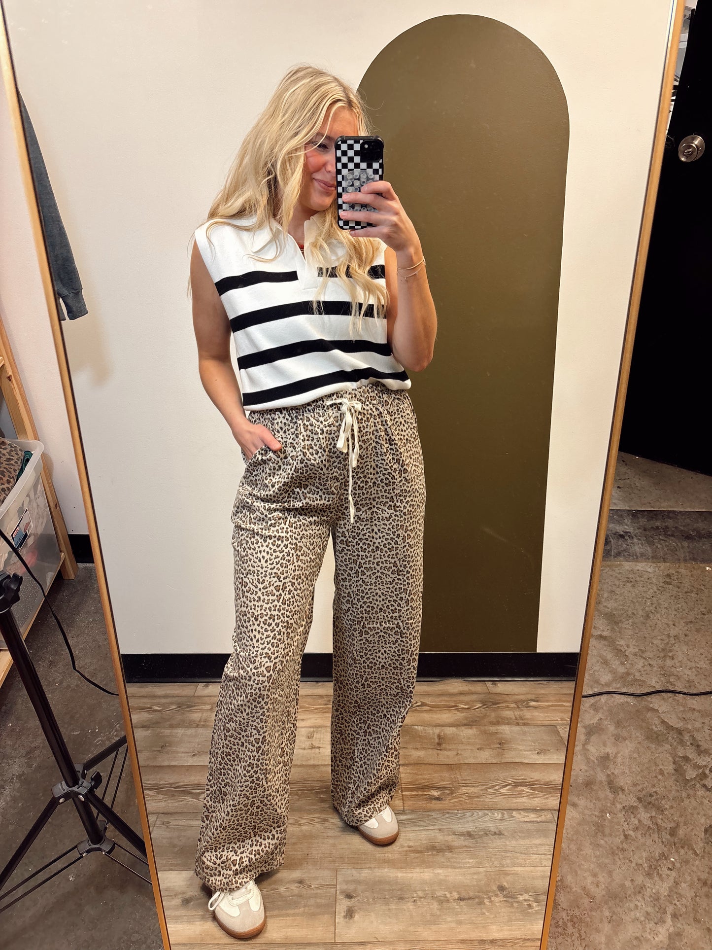 Emmy Leopard Pant