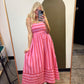 Lynsey Stripe Maxi (Pink)