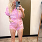 All American Romper (Pink)