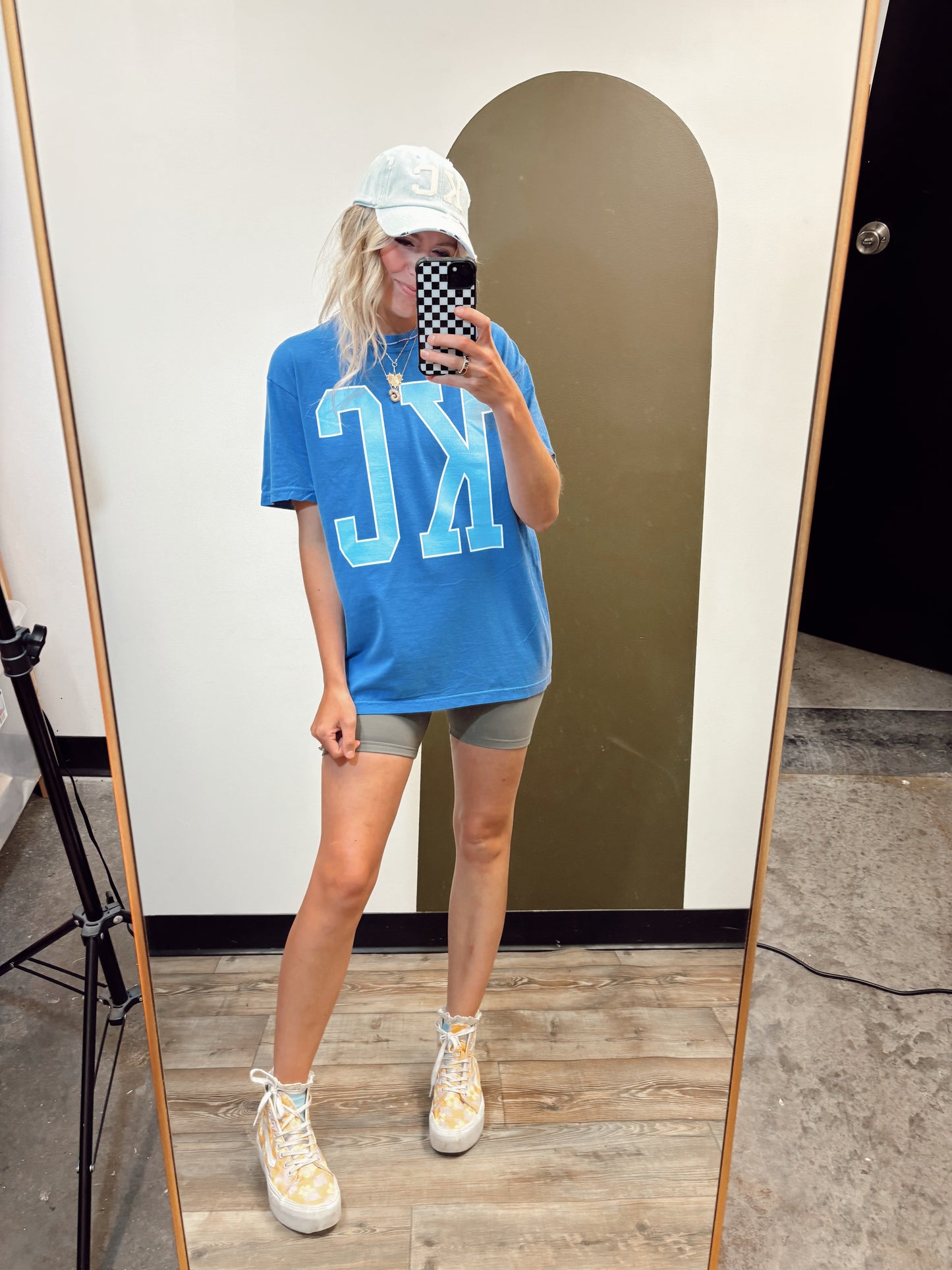 Stretch KC Tee (Blue)