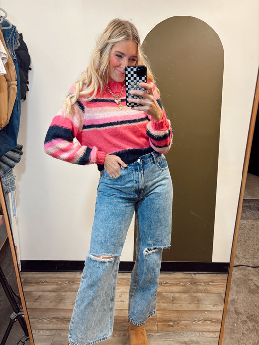 Georgia Sweater (Pink)