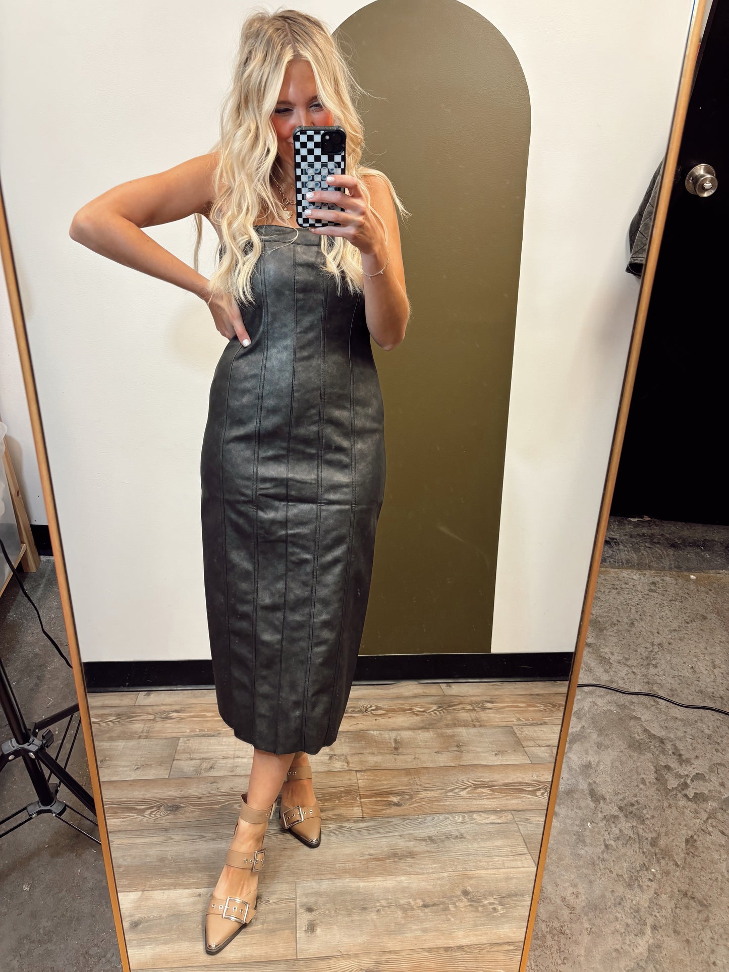 Holly Vegan Midi Dress