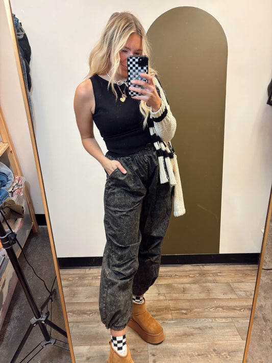 Carly Cargo Pant (grey)