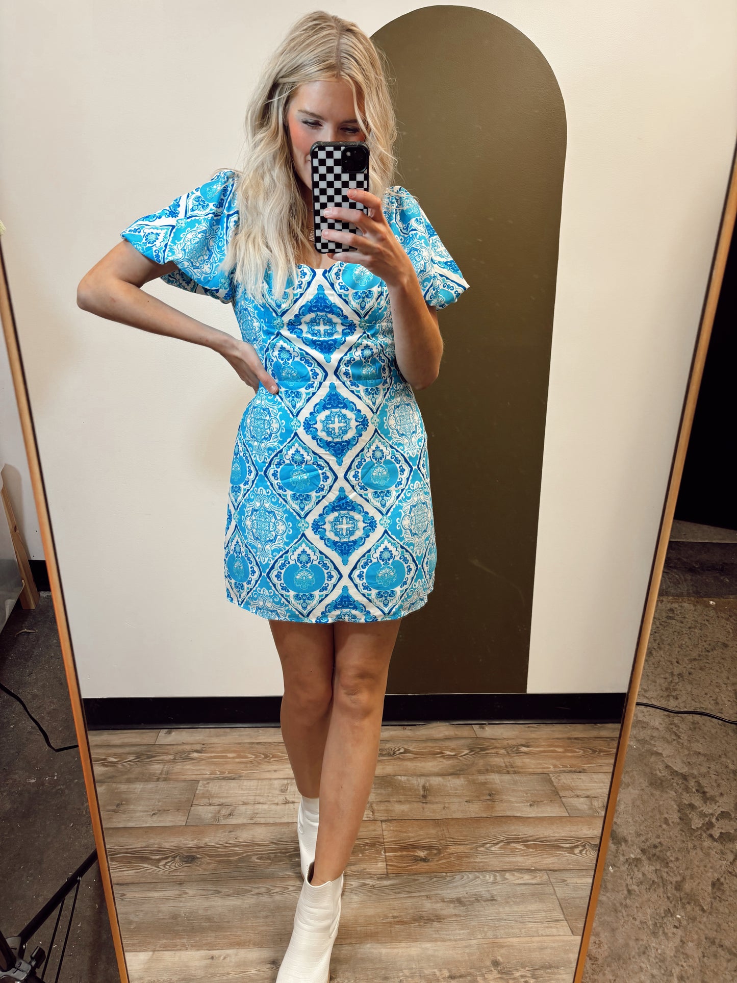 Andie Print Dress