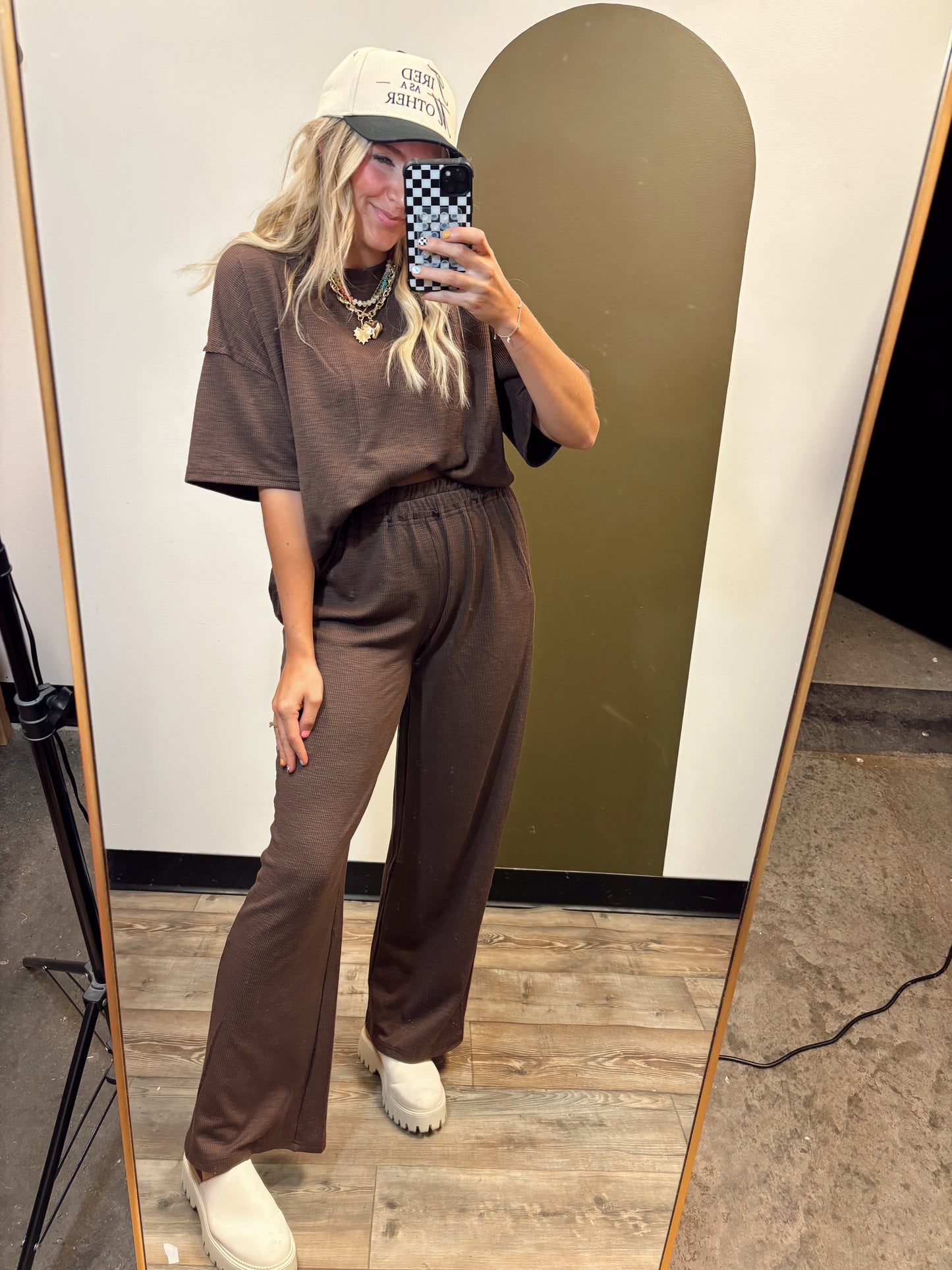 Layla Loose Fit Set (Espresso)