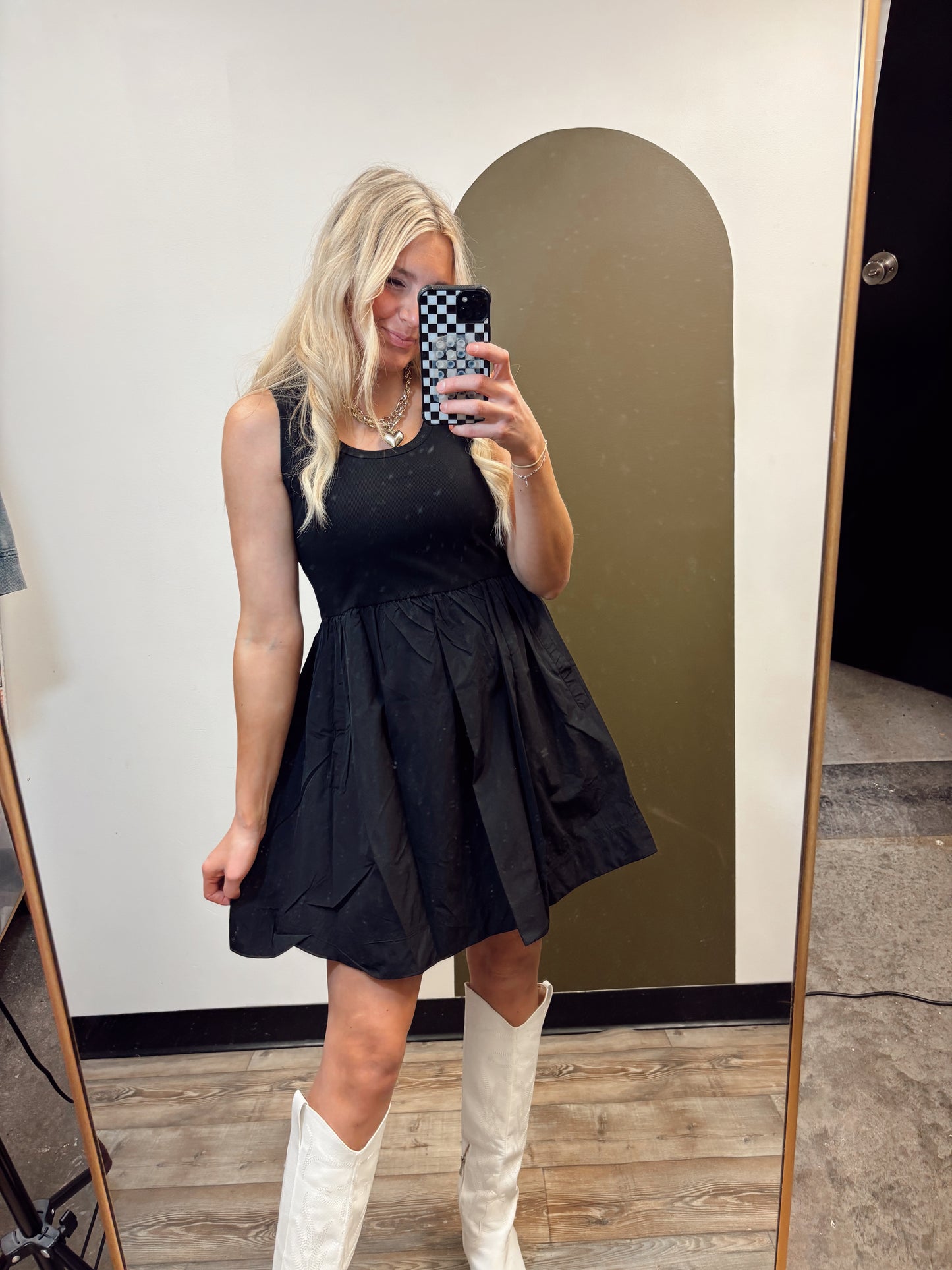 Summer Is For The Girls Dress (Black)