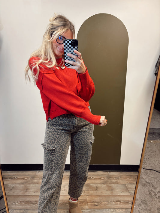 Regina Sweater (Red)