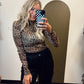 Sheer Leopard Layer Top